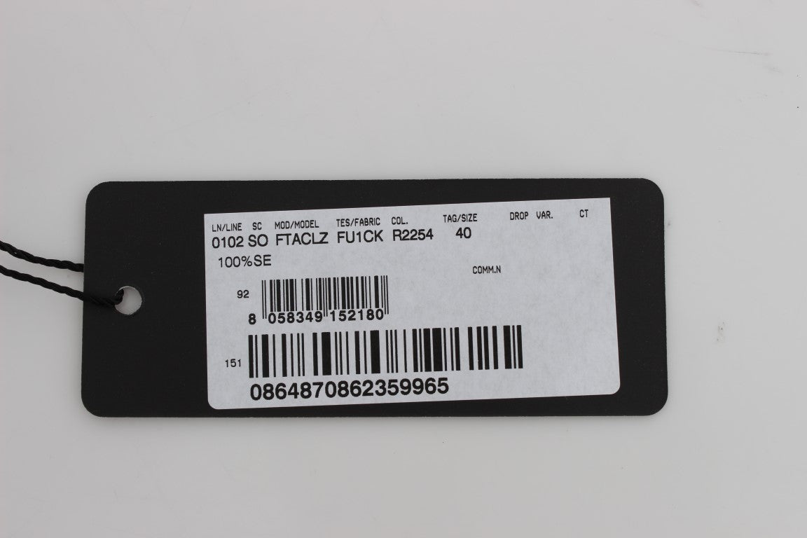 Pantaloncini Sicily con rose rosse in seta