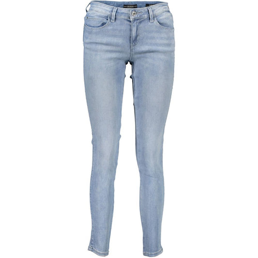 Jeans e pantaloni in cotone azzurro