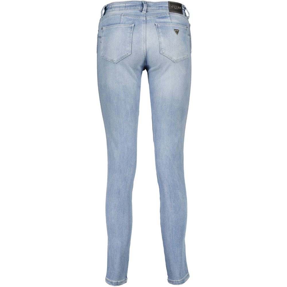 Jeans e pantaloni in cotone azzurro