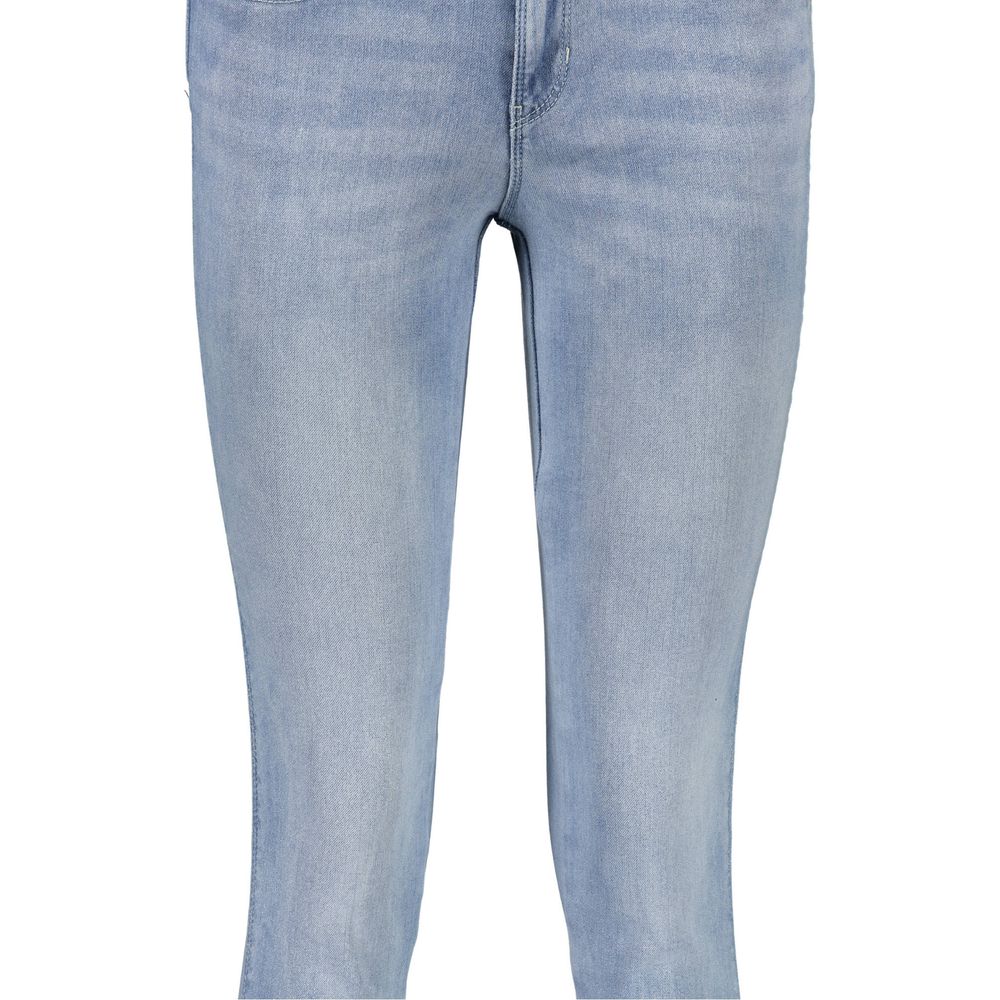 Jeans e pantaloni in cotone azzurro