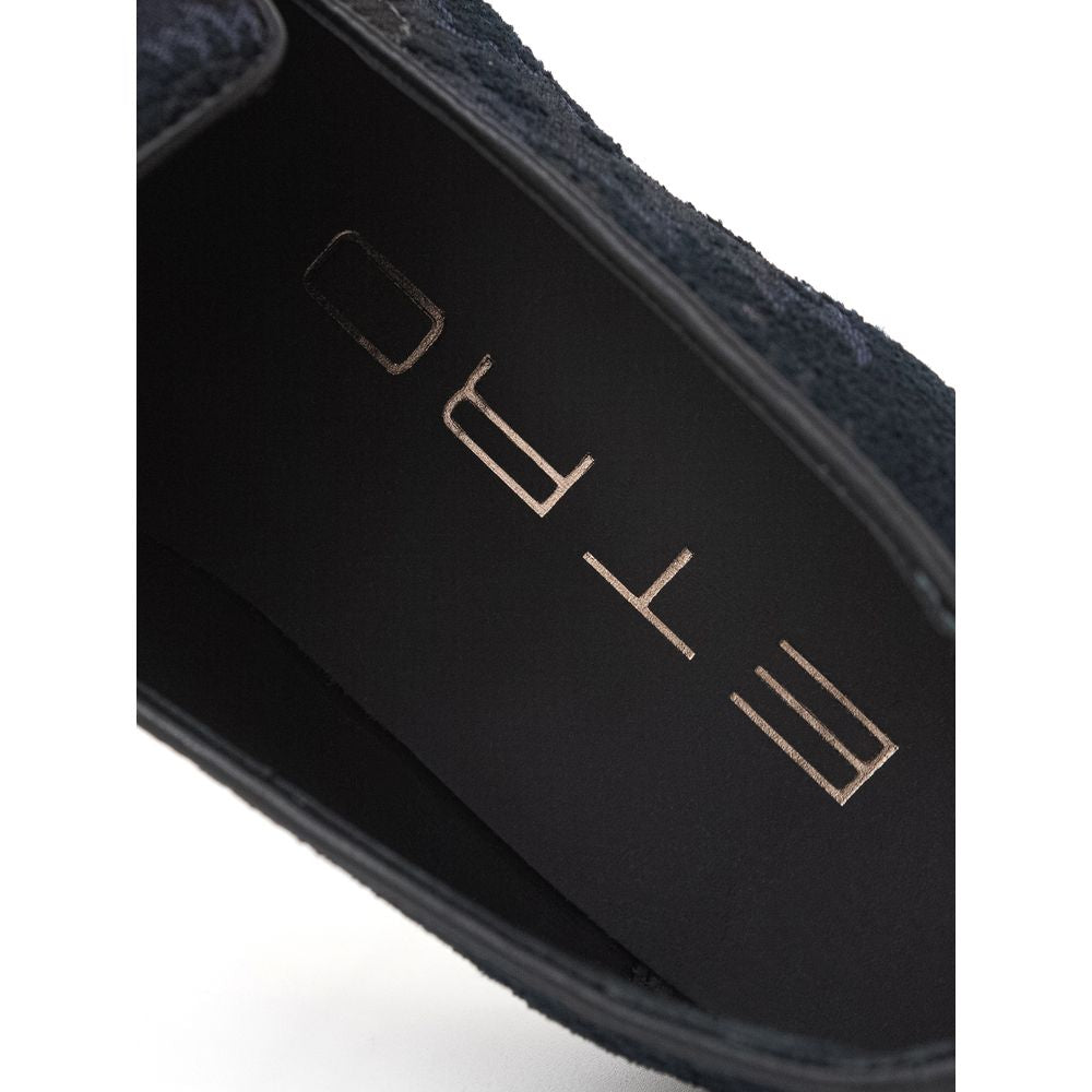 Etro Blauer Leder-Loafer