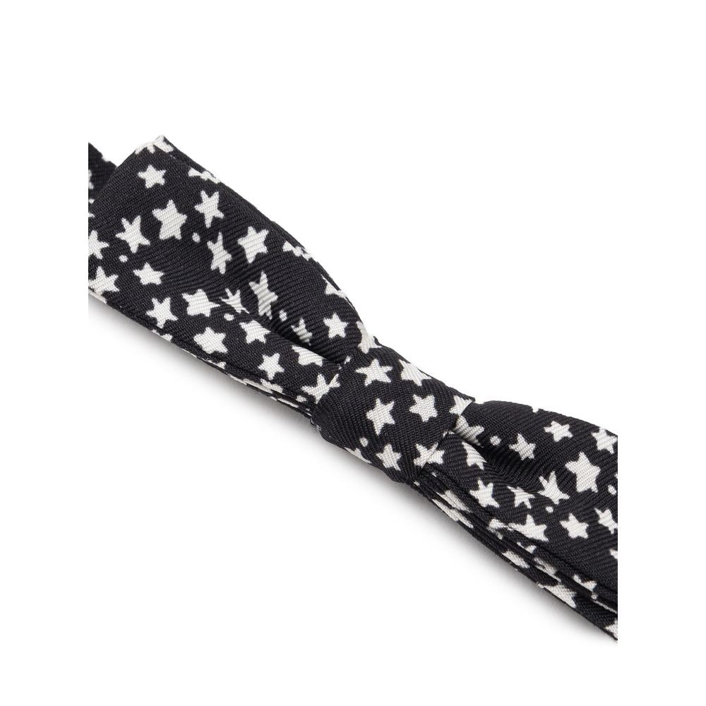 Dolce & Gabbana Schwarze Seidenkrawatten und Fliege