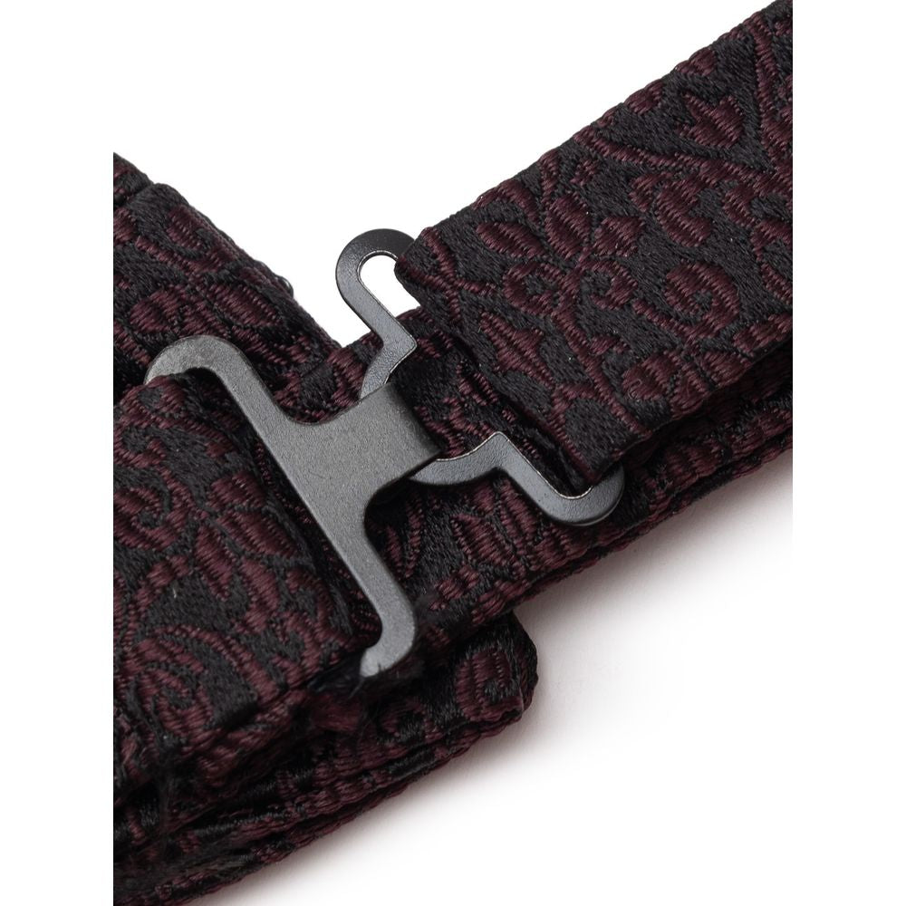 Dolce & Gabbana Schwarze Seidenkrawatten und Fliege