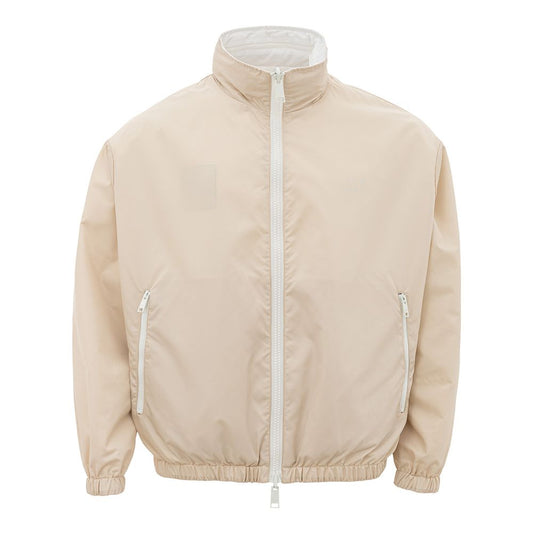 Veste en polyamide beige Armani Exchange pour l'homme moderne