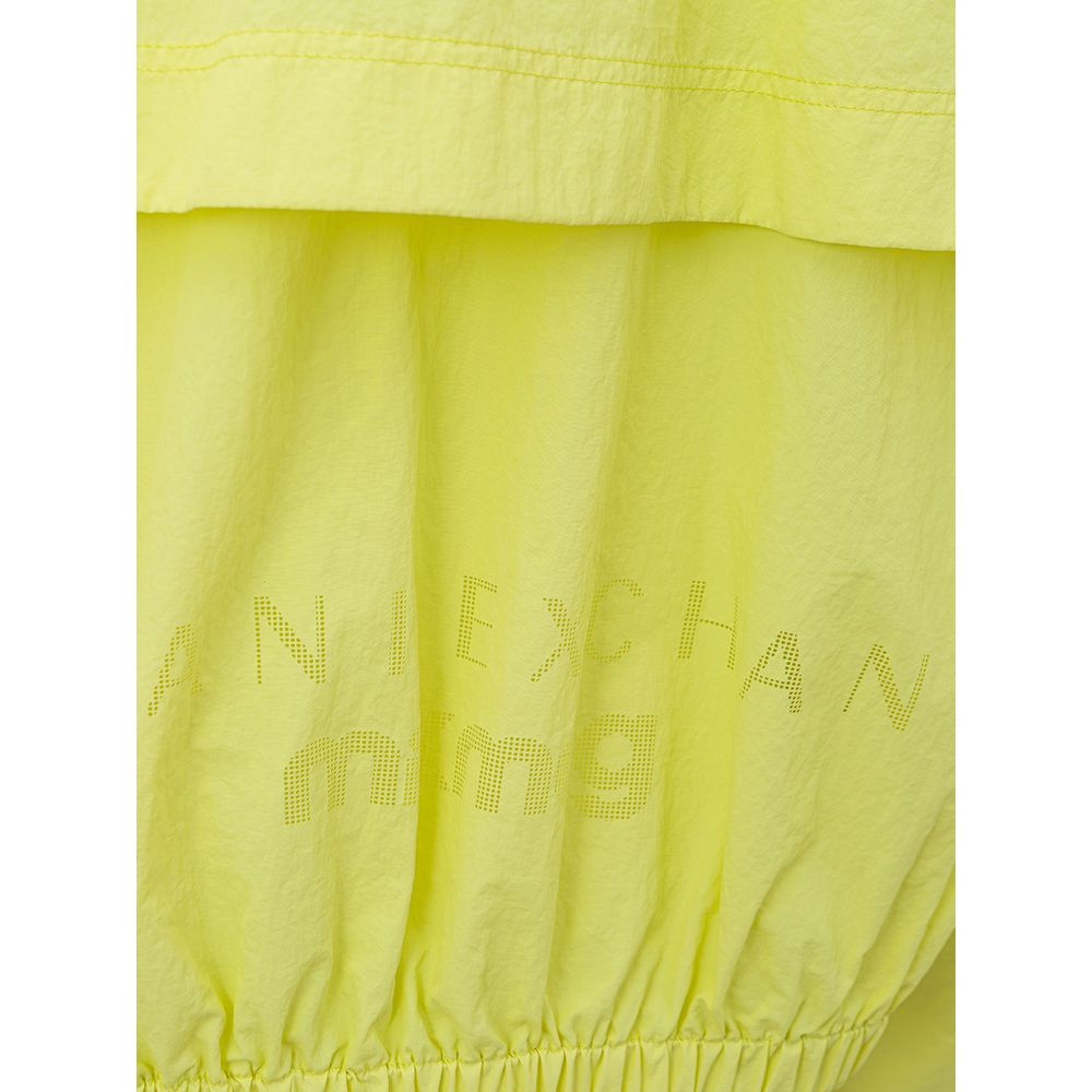 Veste en polyamide jaune chic Armani Exchange pour femmes