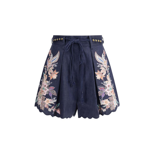 Zimmermann Rhiannon Tuck Shorts