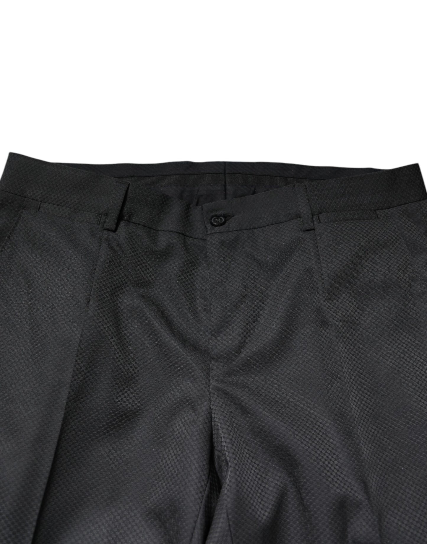 Dolce & Gabbana Black Single Breasted Formal 2 Piece Suit