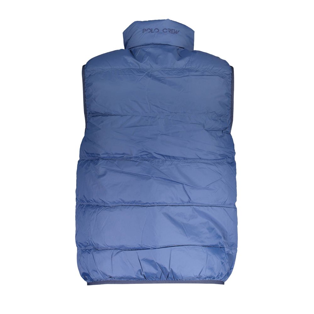 La Martina Blue Polyamide Men Jacket