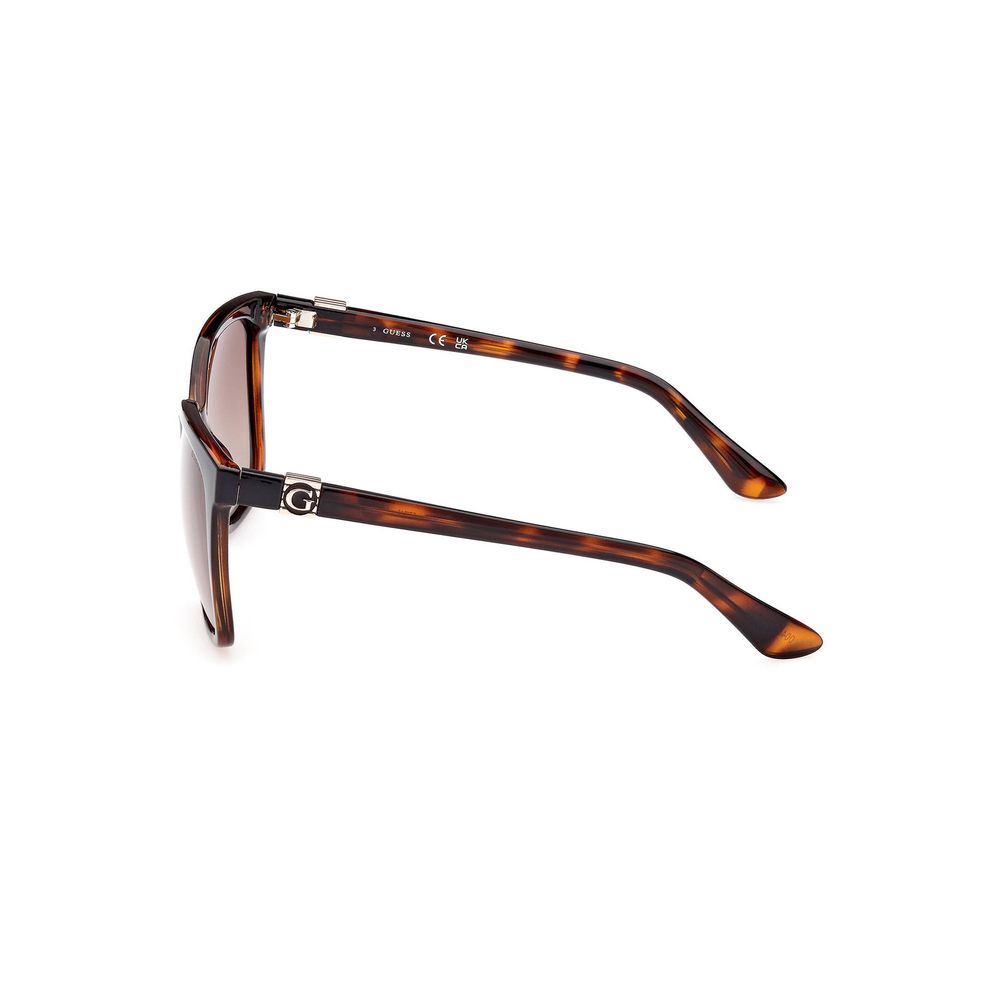 Guess Jeans Brown Injected Women Sunglasses