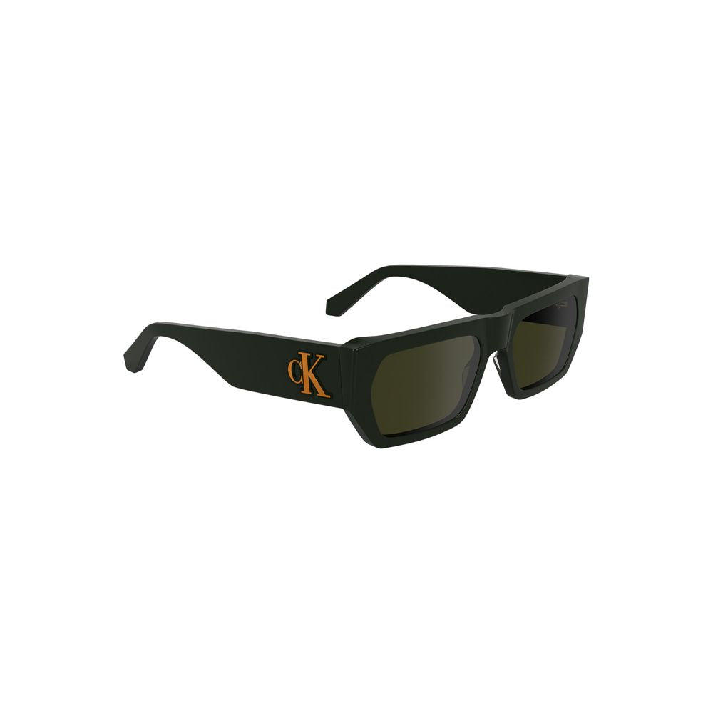 Calvin Klein Green Acetate Sunglasses