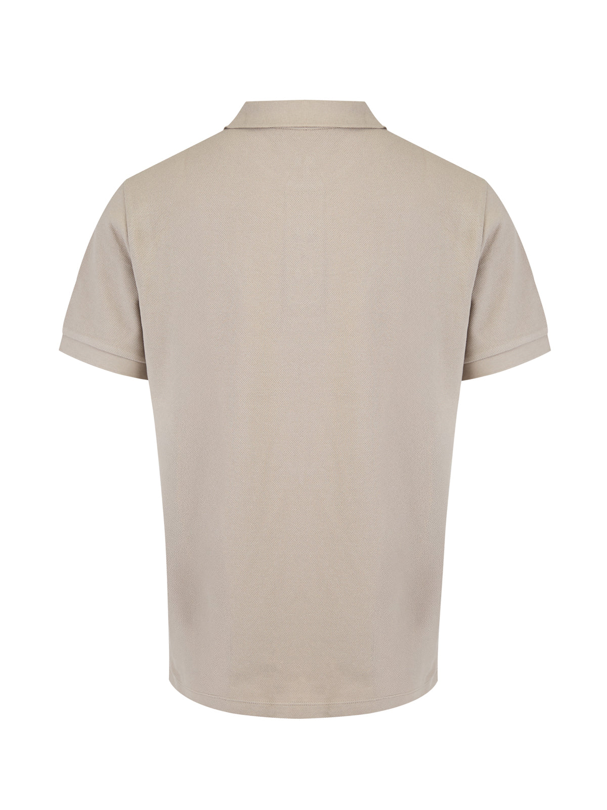 Polo en coton col classique Burberry couleur Pierre Pâle