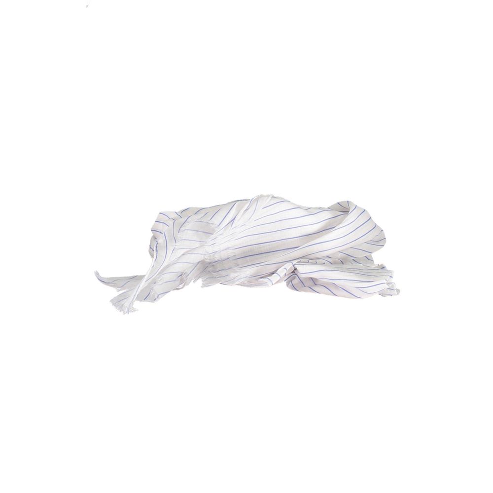 Gant White Cotton Men Scarf