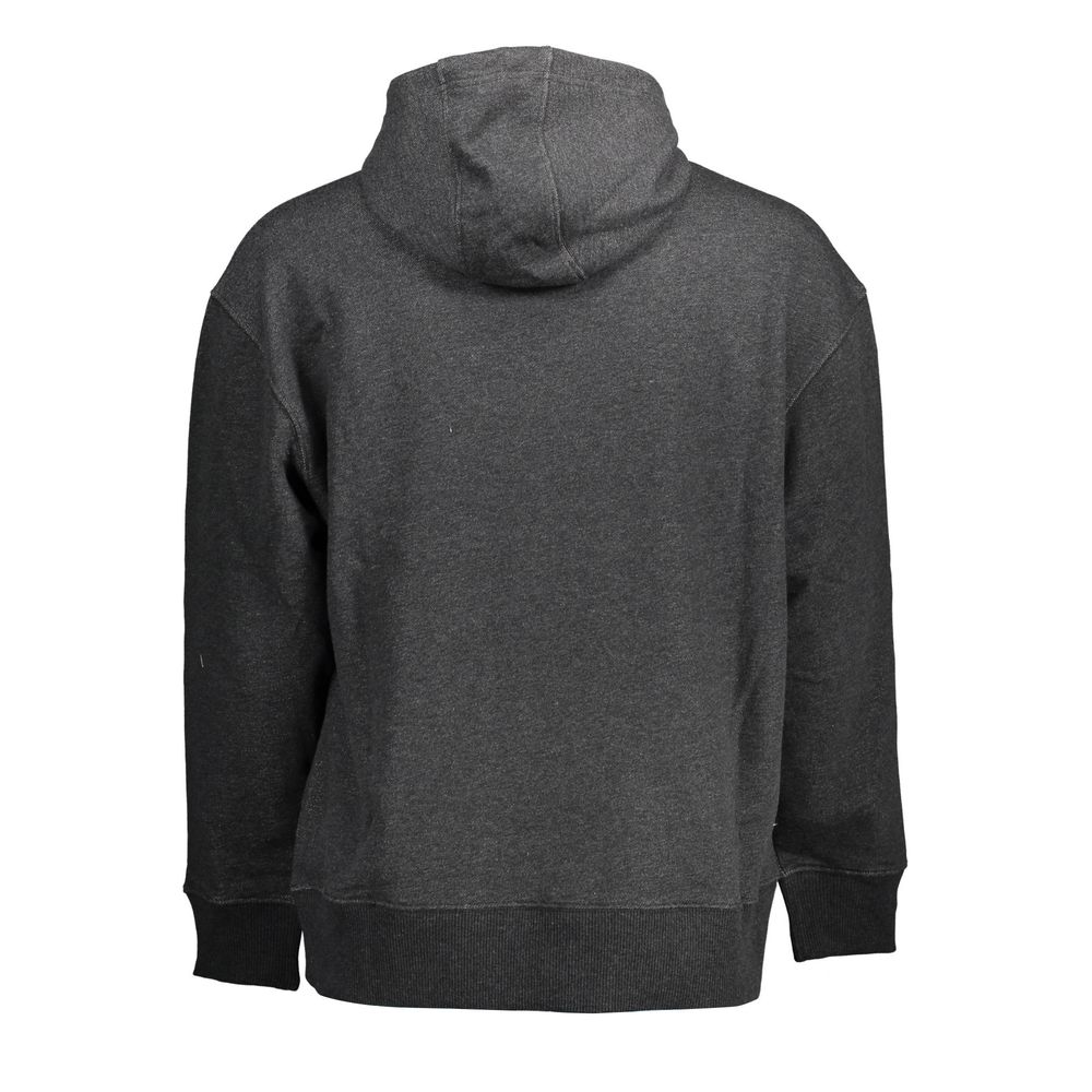Tommy Hilfiger Black Cotton Men Sweater