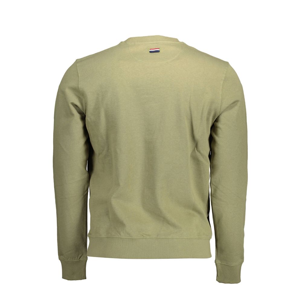 U.S. POLO ASSN. Green Cotton Men Sweater