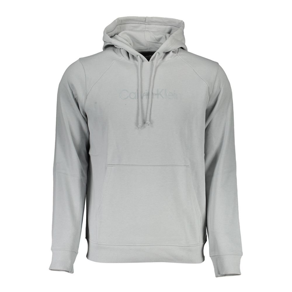 Calvin Klein Gray Polyester Men Sweater