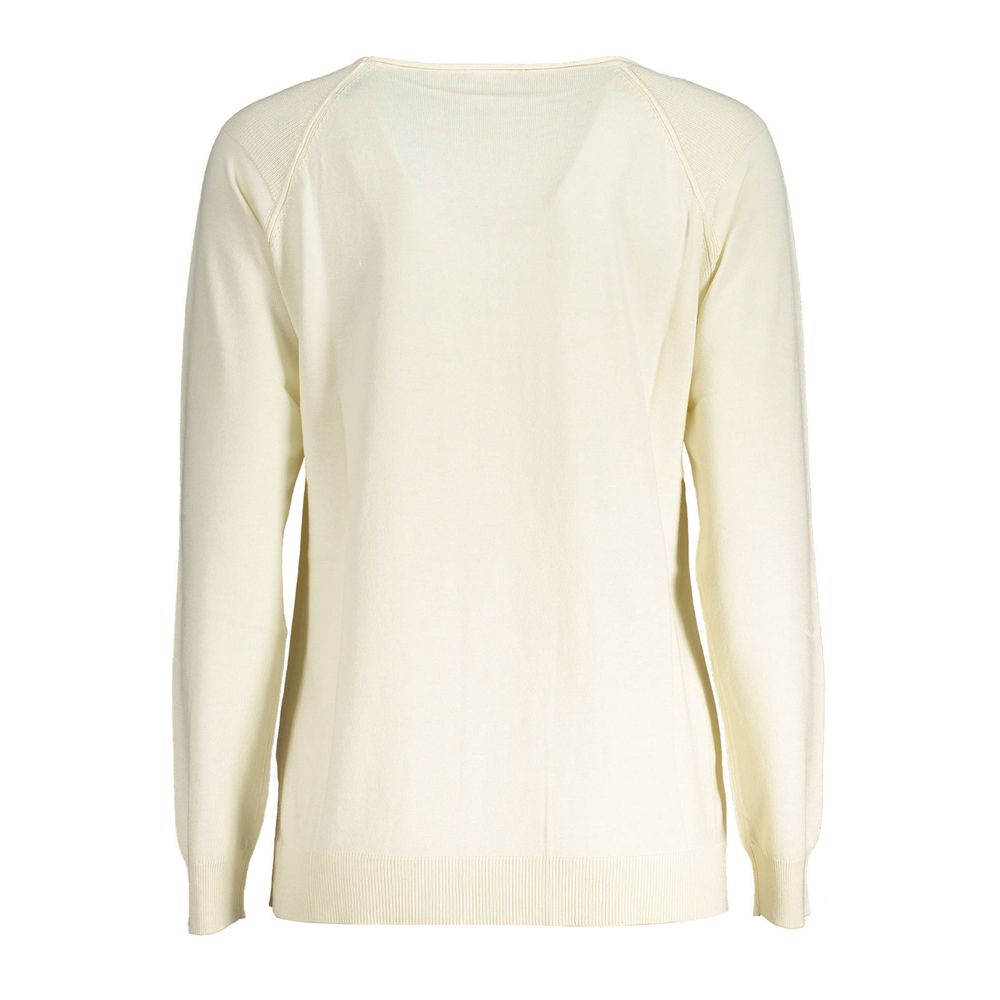 North Sails White Viscose Women Sweater