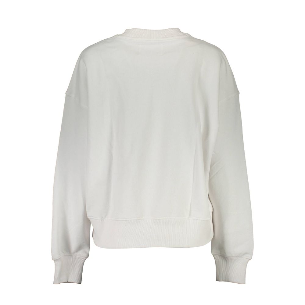 Calvin Klein White Cotton Sweater