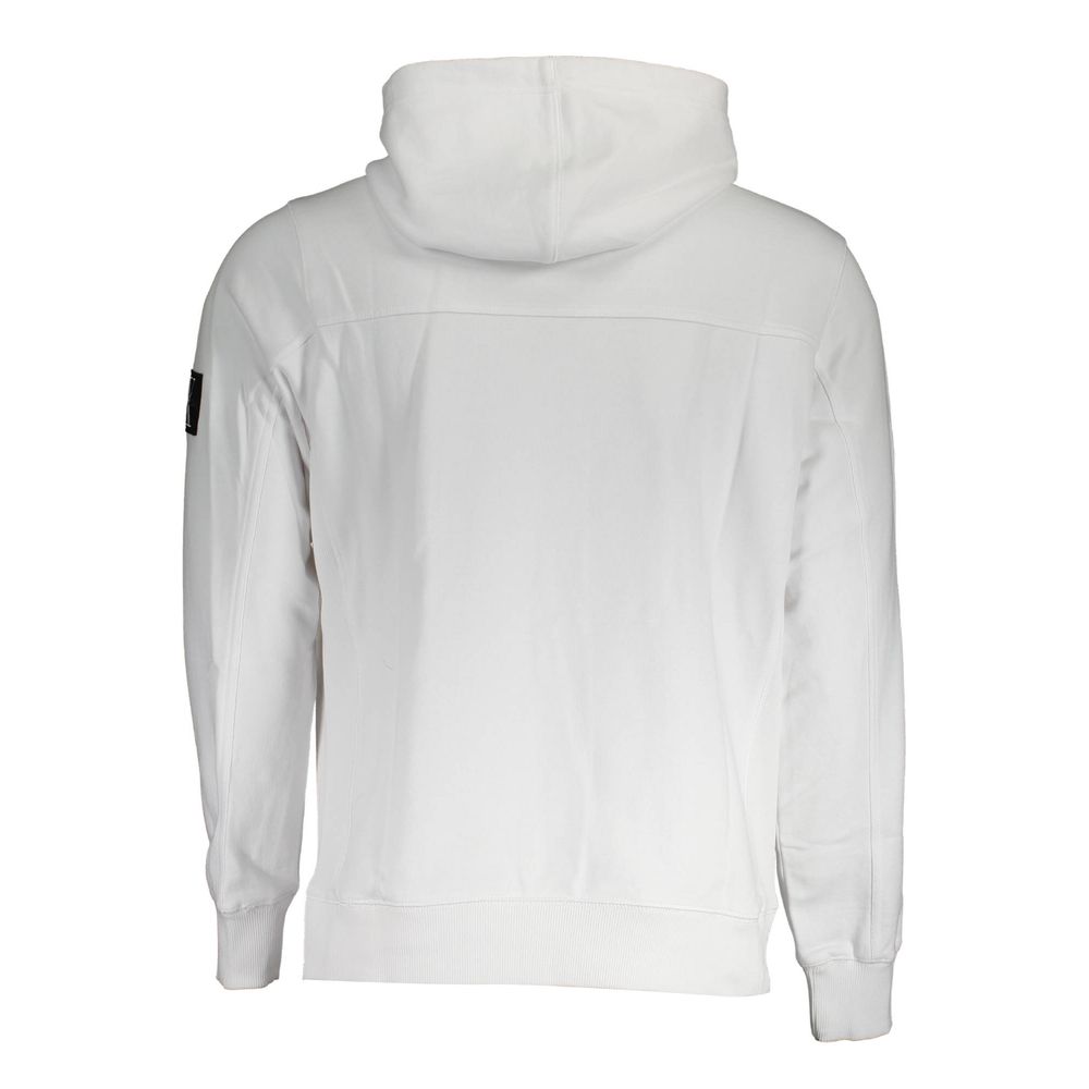 Calvin Klein White Cotton Men Sweater