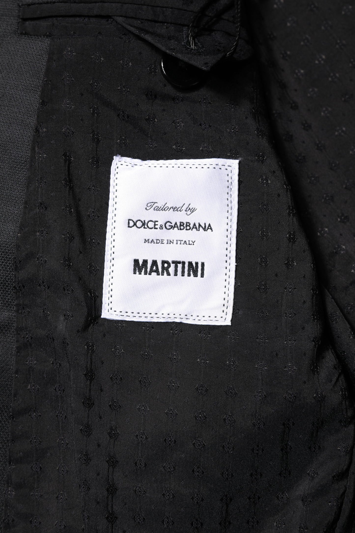 Dolce & Gabbana Dark Gray MARTINI 2 Pc Single Breasted Suit
