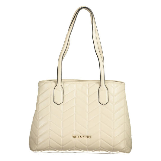 Mario Valentino Beige Polyethylene Women Handbag