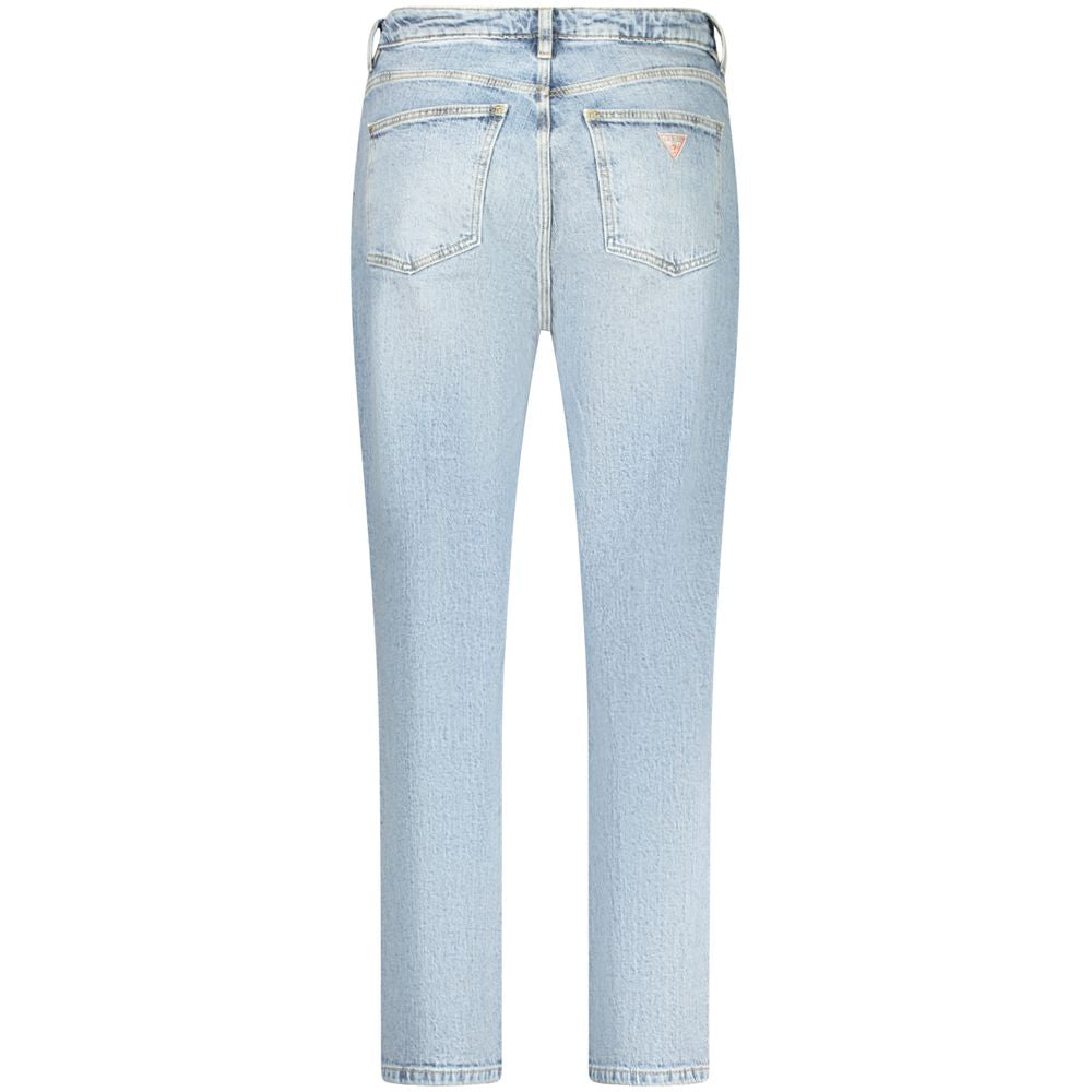 Guess Jeans Light Blue Cotton Women Jeans