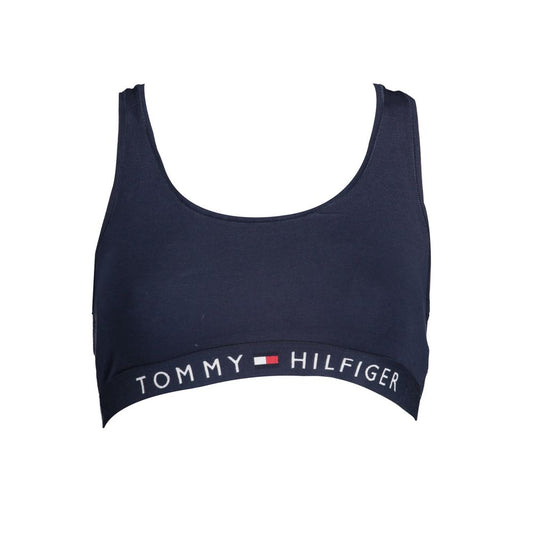 Tommy Hilfiger – Sport-BH aus Baumwolle für Damen, Blau