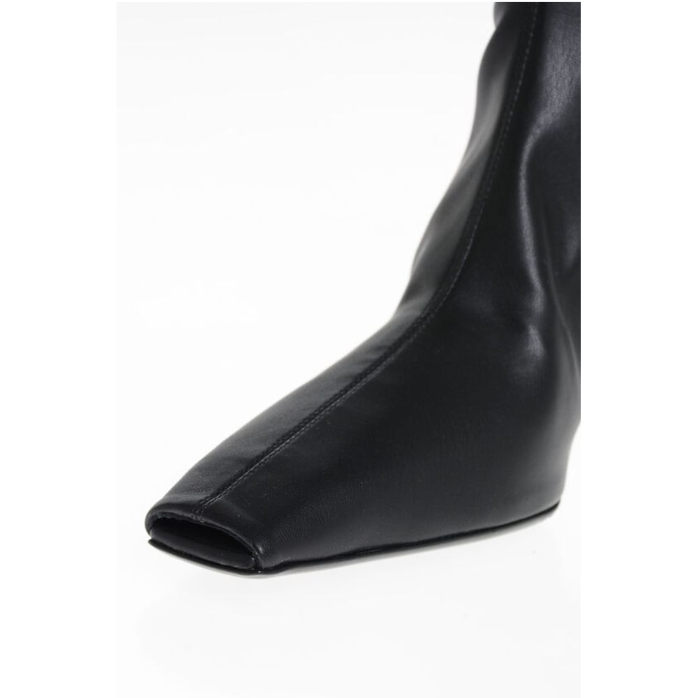 Courrėges Eco-Leather Boots with Inner Zip 8cm