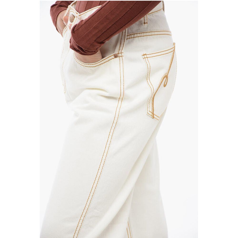 Tory Burch High-waisted Straight Fit Denims 25cm
