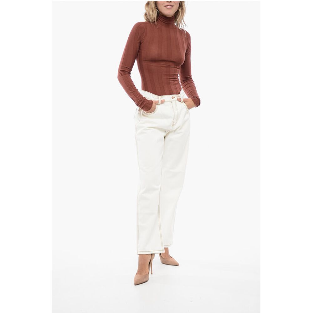 Tory Burch High-waisted Straight Fit Denims 25cm