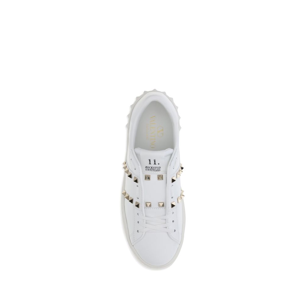 Valentino Garavani Rockstud Untitled Flatform Sneakers