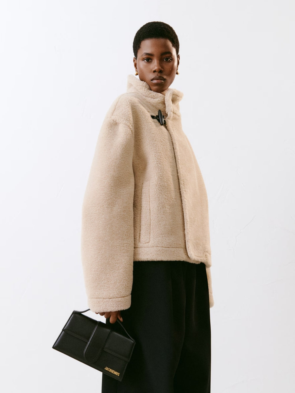 Jacquemus Le Grand Bambino Black Bag