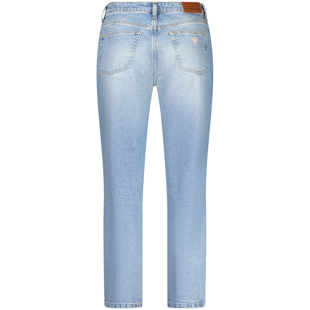 Guess Jeans Light Blue Cotton Women Jeans
