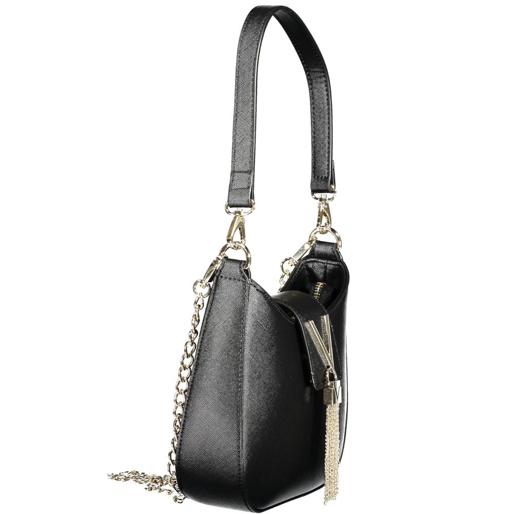 Mario Valentino Black Polyethylene Women Handbag