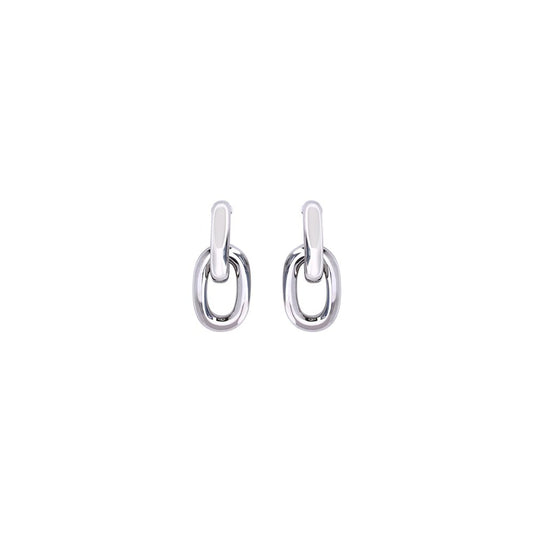 Rabanne Double XL Link Earrings