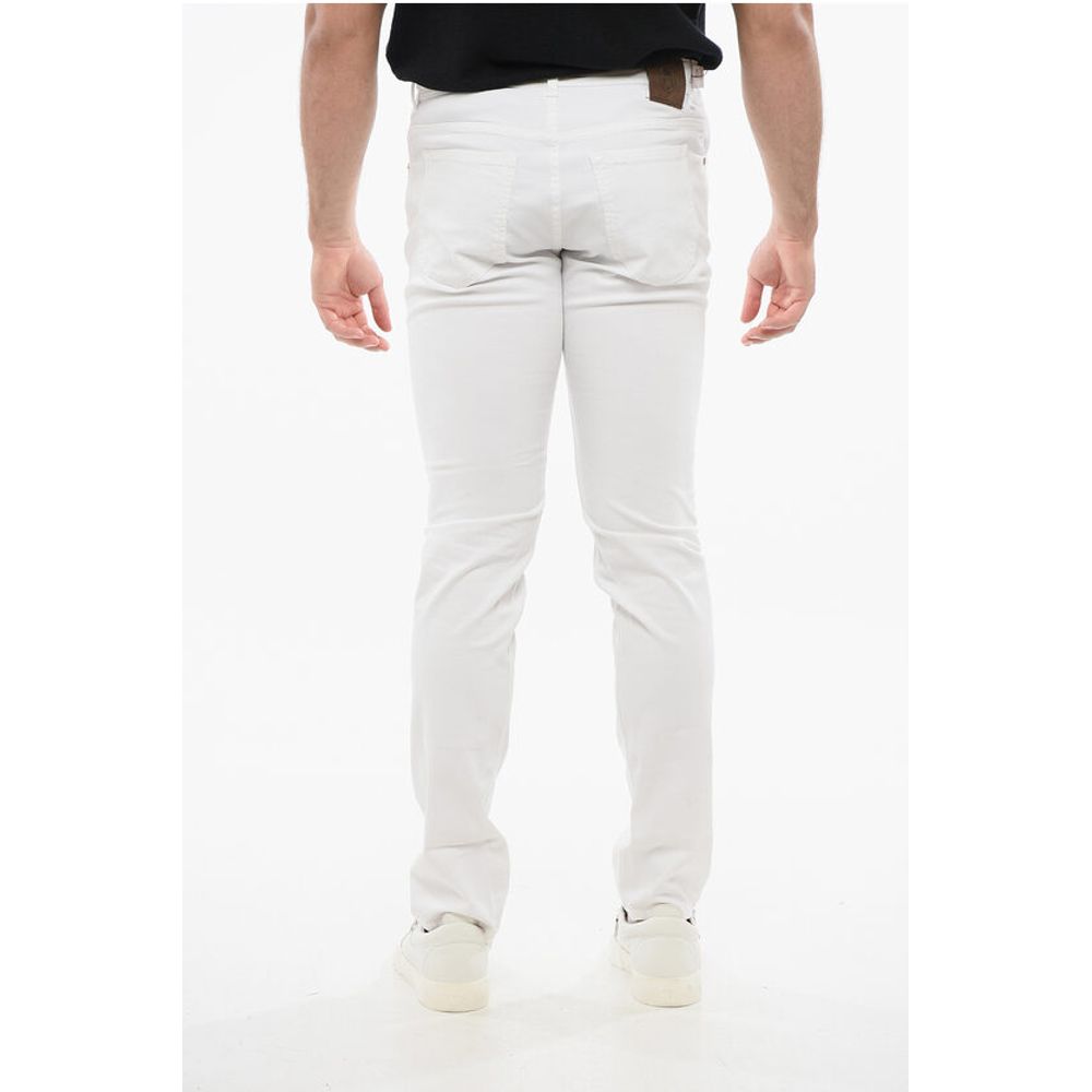 Corneliani 5-Pocketed HAITI PLUS Stretch Cotton Pants