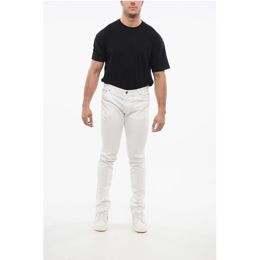 Corneliani 5-Pocketed HAITI PLUS Stretch Cotton Pants
