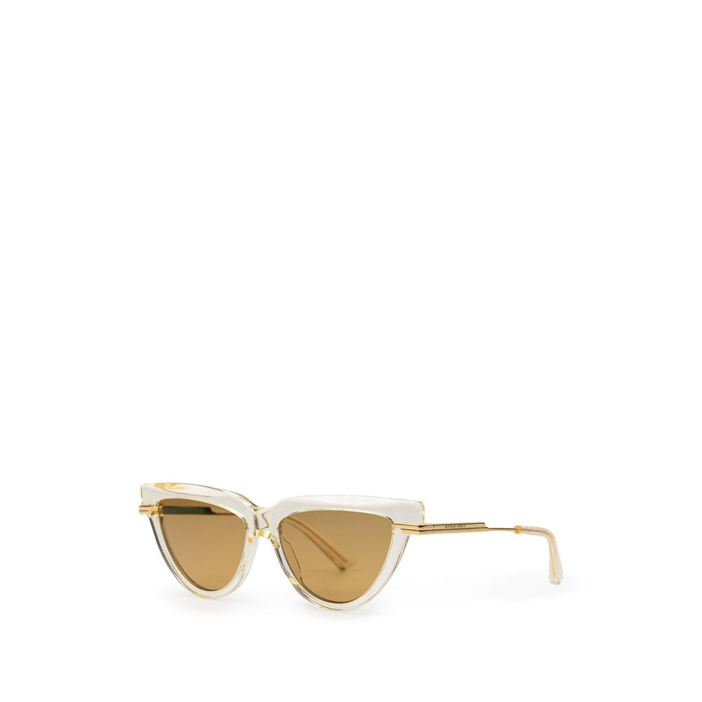 Bottega Veneta Beige Haircalf Sunglasses