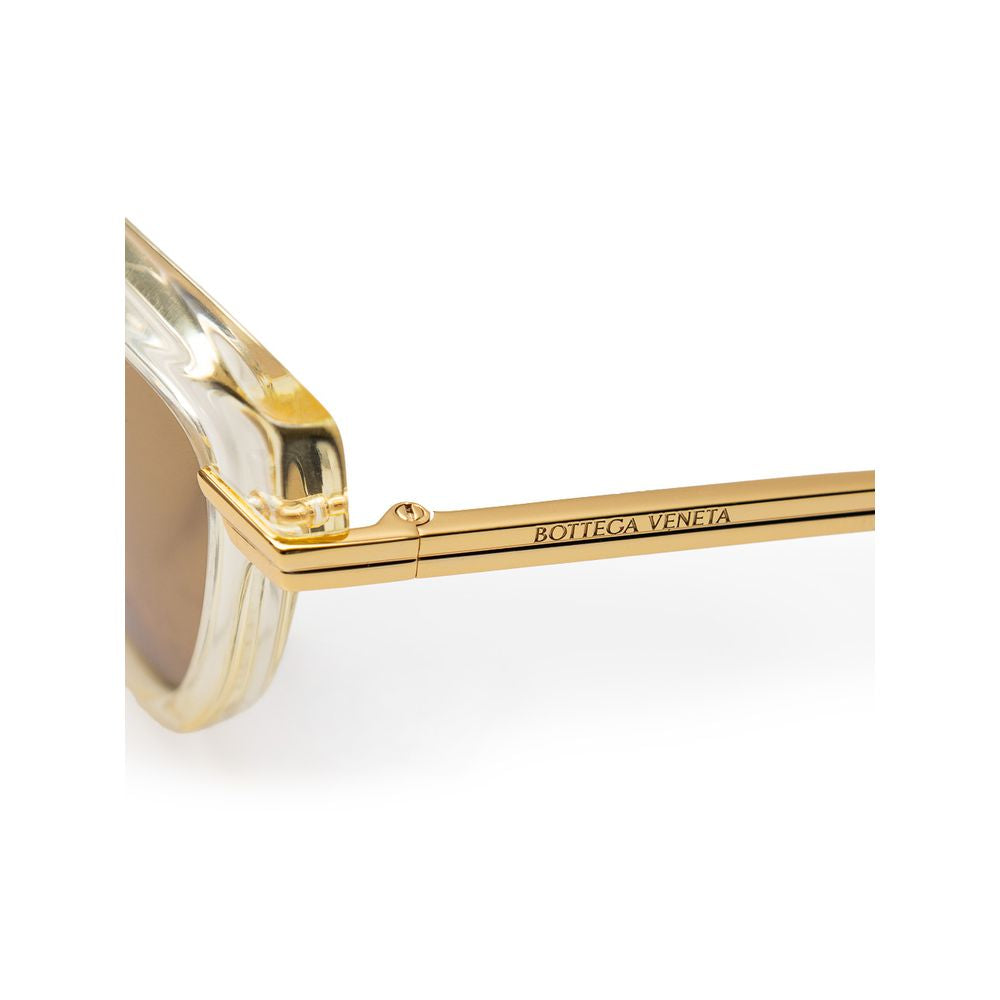 Bottega Veneta Beige Haircalf Sunglasses