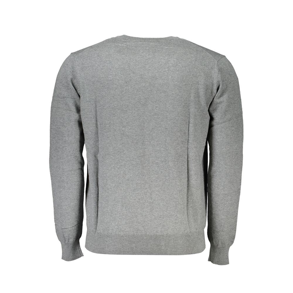 Harmont & Blaine – Edler Pullover aus Baumwollmischung mit V-Ausschnitt
