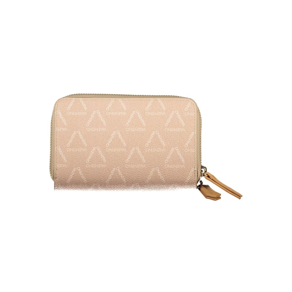 Mario Valentino Beige Polyethylene Women Wallet
