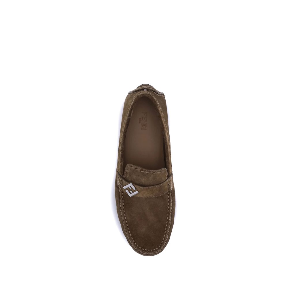 Fendi Driver Loafers