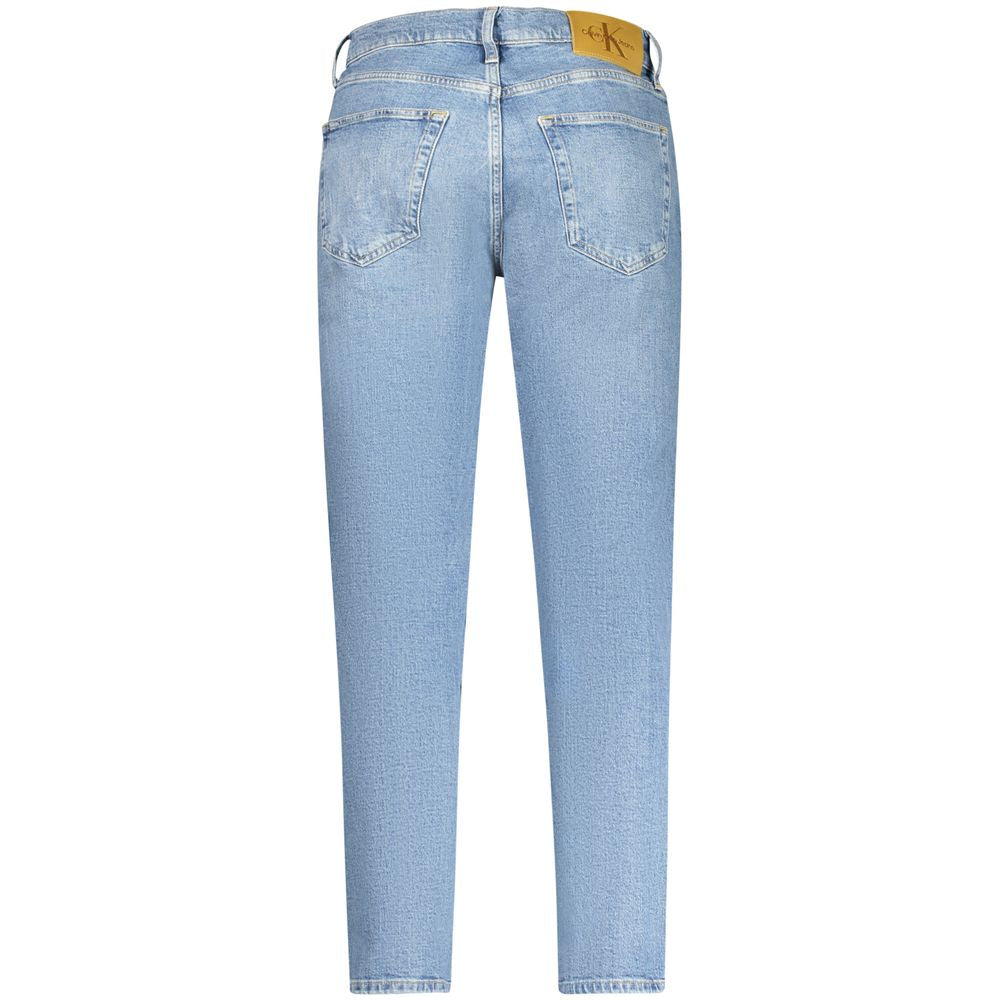 Calvin Klein Blue Cotton Men Jeans