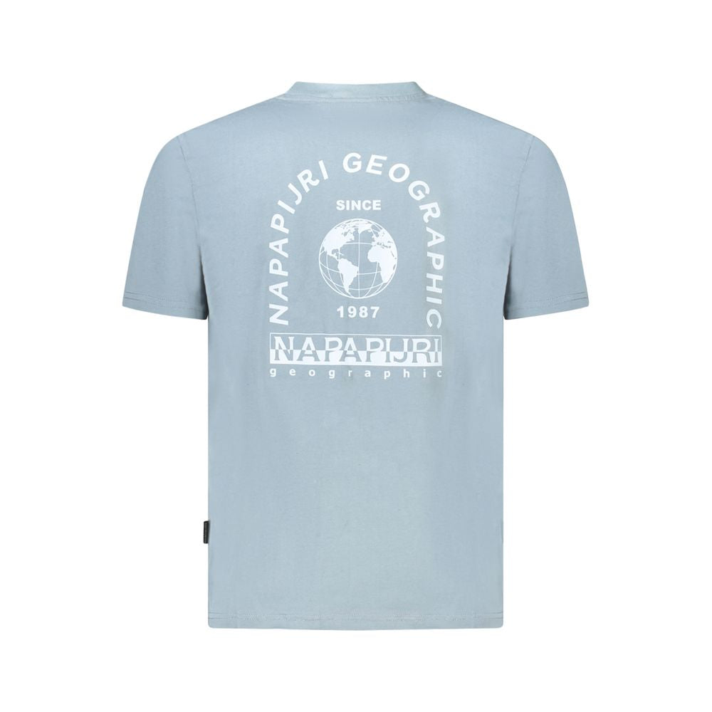 Napapijri Brown Cotton Men T-Shirt