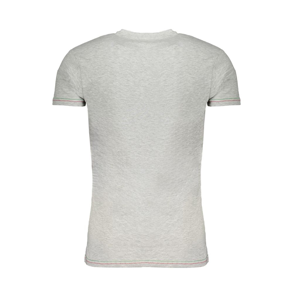 Aeronautica Militare Brown Cotton Men T-Shirt