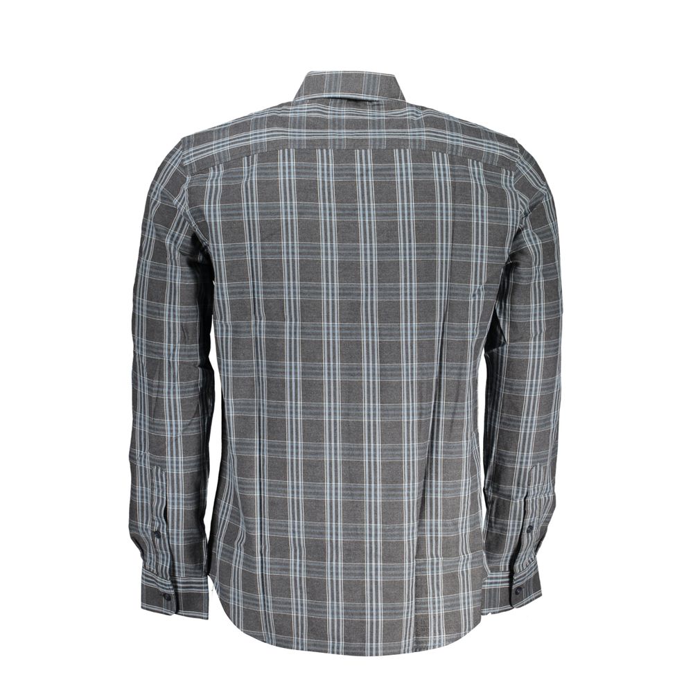 North Sails Brown Cotton Men Shirt