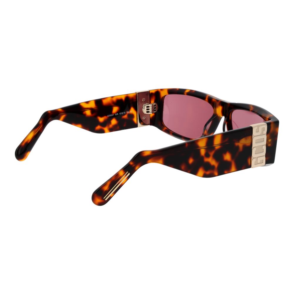 GCDS Brown Unisex Sunglasses