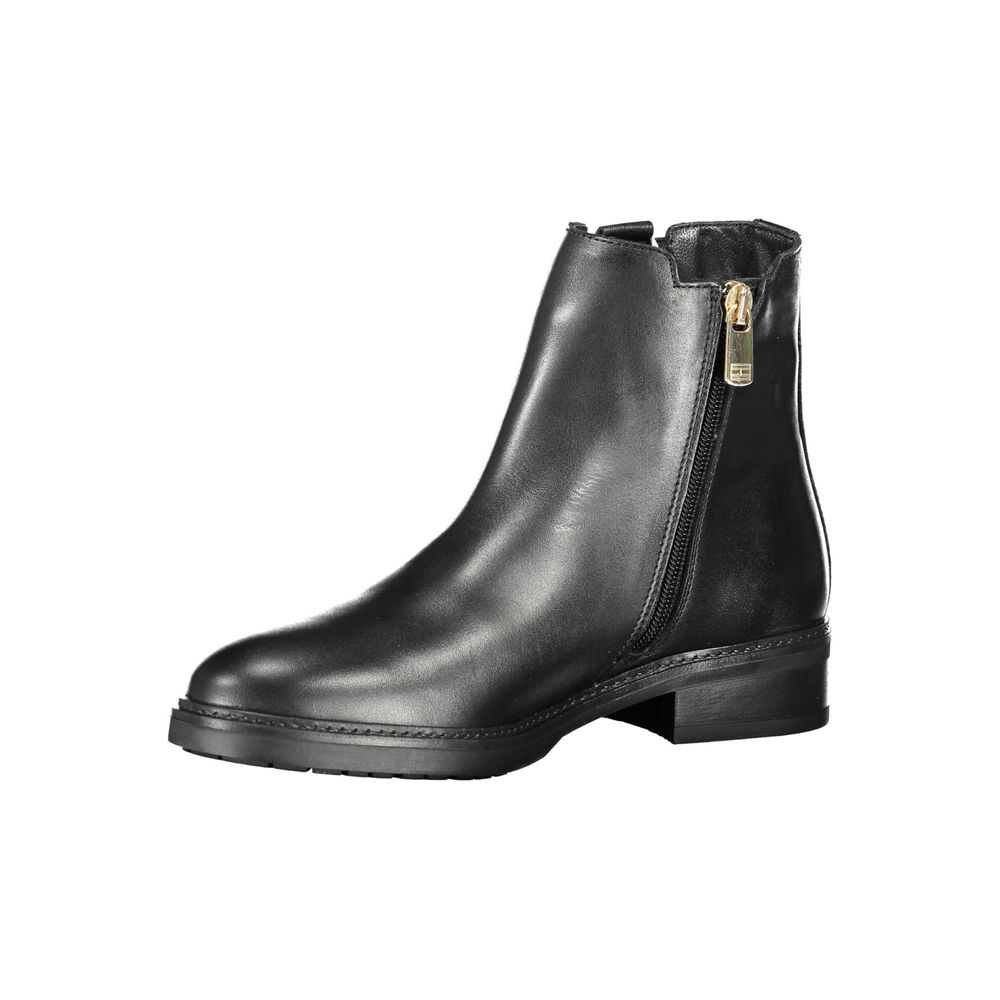 Tommy Hilfiger Black Polyester Ankle