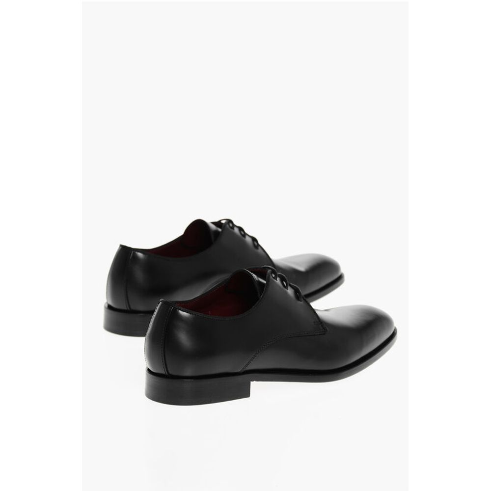 Corneliani Brushed Leather Dreby Shoes