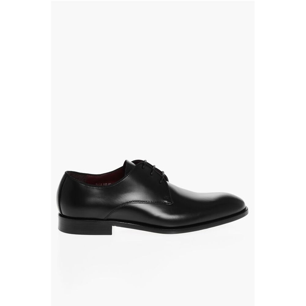 Corneliani Brushed Leather Dreby Shoes