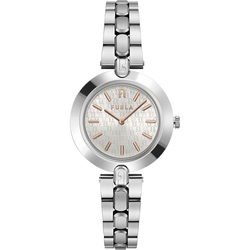 Furla Gray Stainless Steel Watch